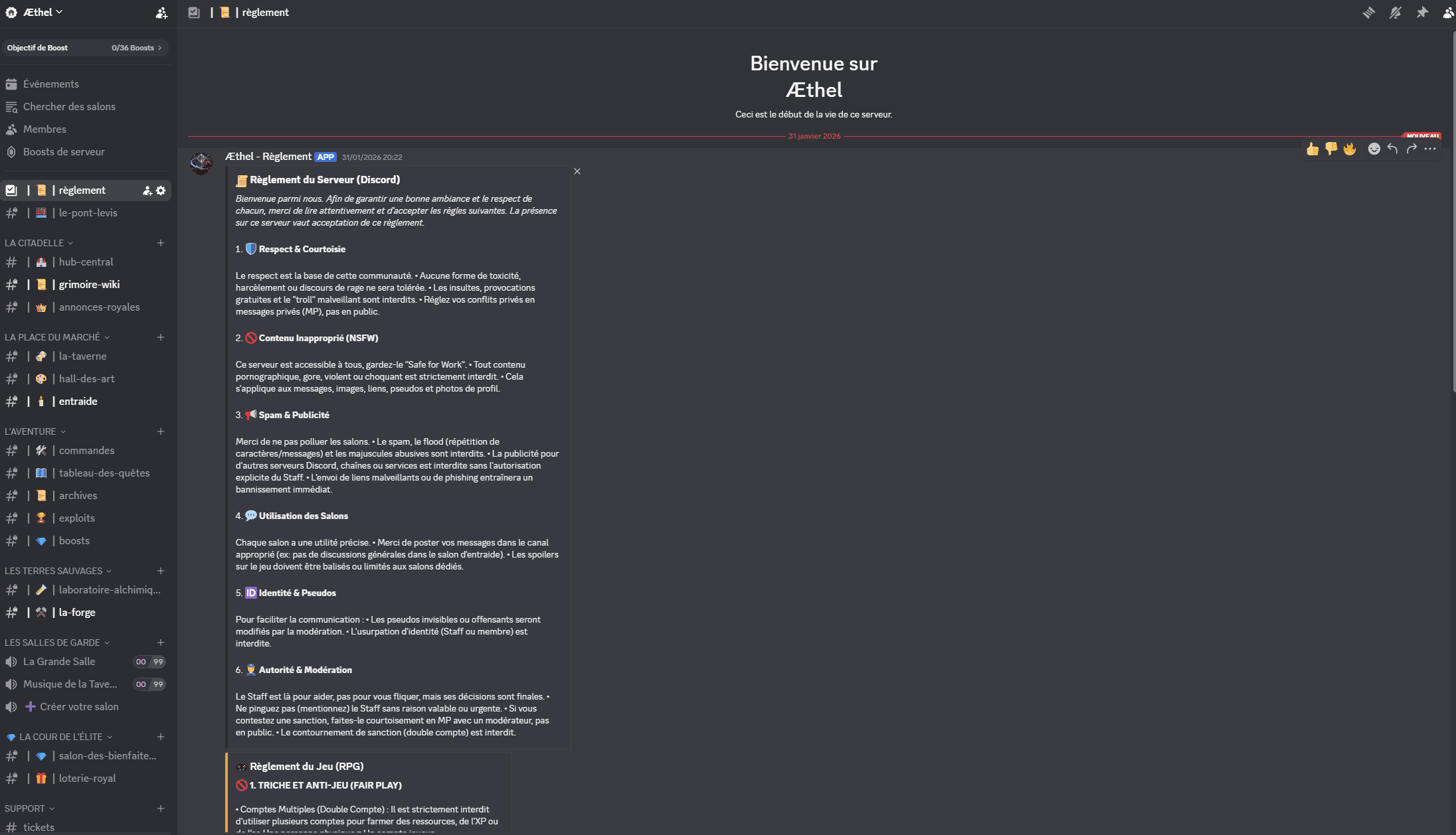 Aethel Bot background