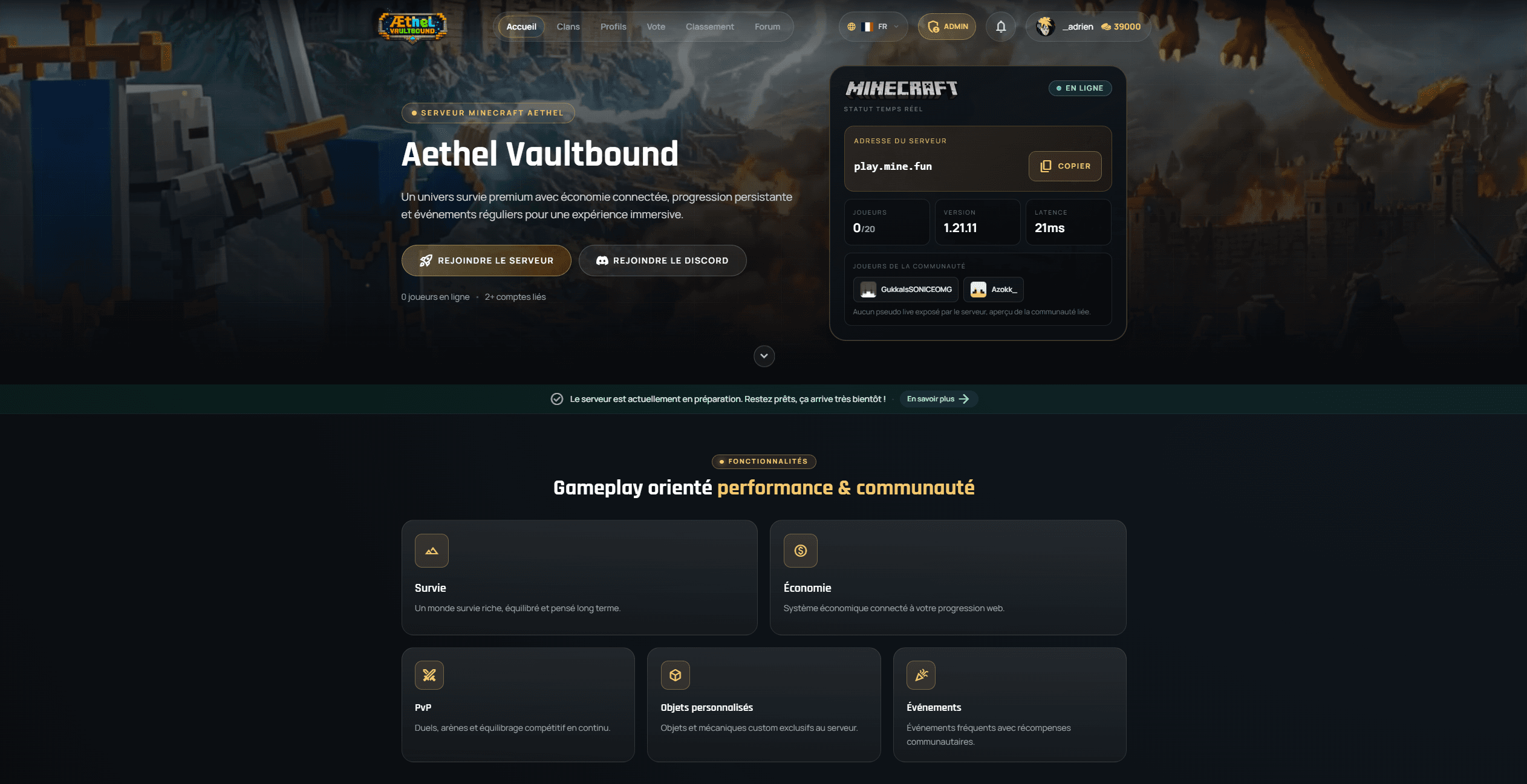 Vaultbound background